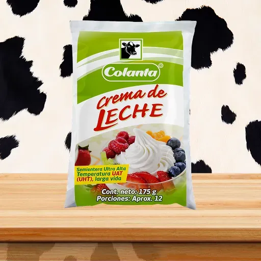 Crema De Leche Semientera UHT 175 g